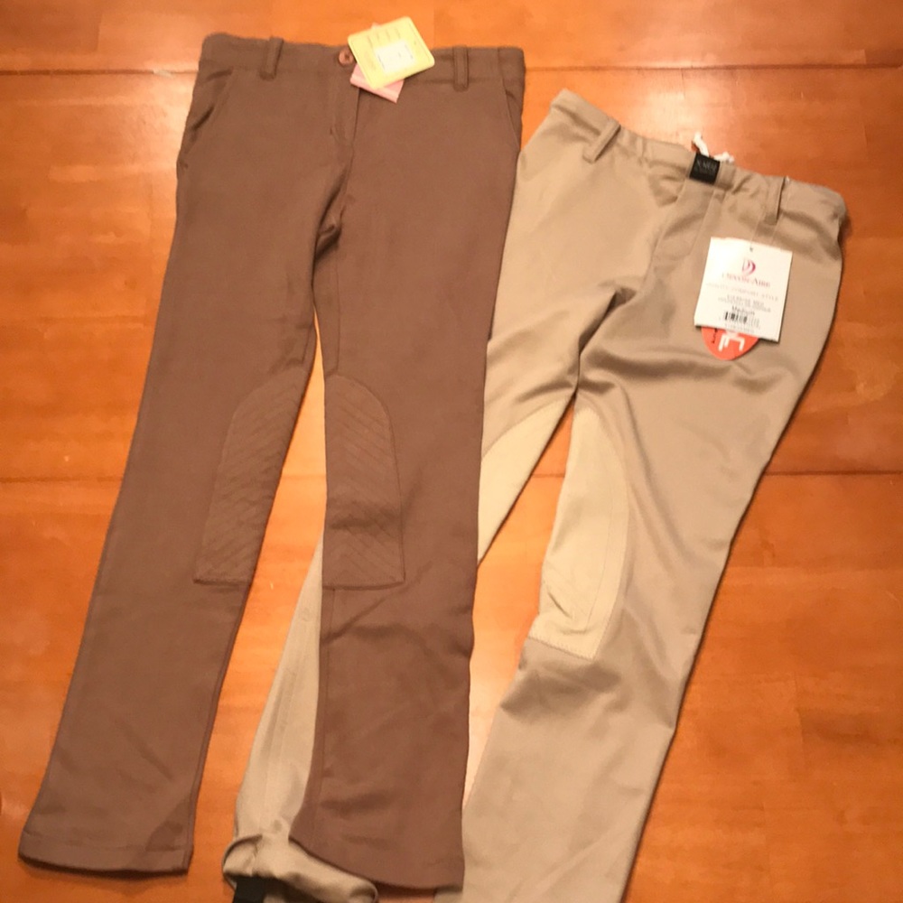 Girls Riding Pants